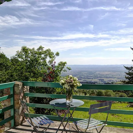 Autrichien Avec Cheminee Et Animaux Acceptes - Fr-1-496-177 Country house Arcon (Loire)